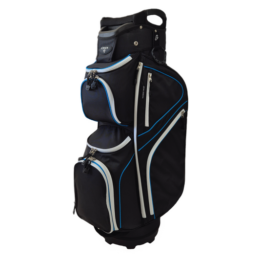 ONYX - CUSTOM GOLF BAG - BLACK/SKY