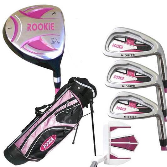 ROOKIE - KIDS SET- RIGHT HAND - 6 PCE PINK