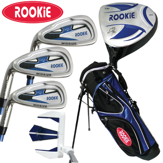 ROOKIE - KIDS SET- LEFT HAND - 6 PCE BLUE