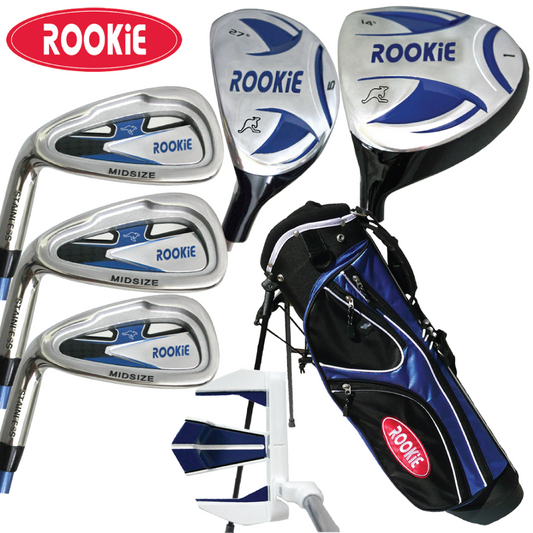 ROOKIE - KIDS SET- LEFT HAND - 7 PCE BLUE