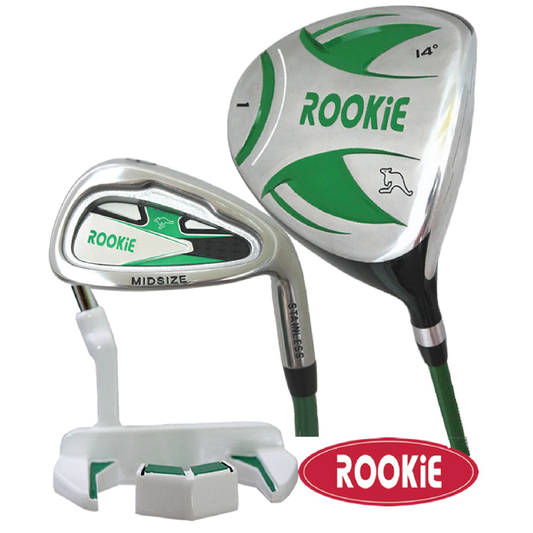 ROOKIE - KIDS SET - RIGHT HAND - 3 PCE GREEN