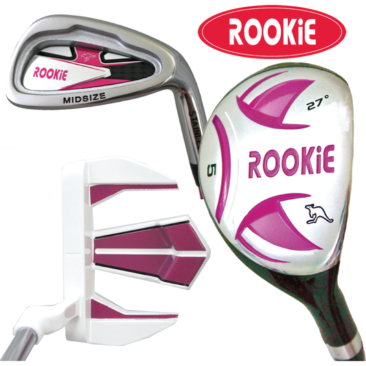 ROOKIE - KIDS SET- RIGHT HAND - 3 PCE PINK