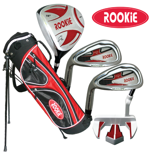 ROOKIE - KIDS SET- LEFT HAND - 5 PCE RED