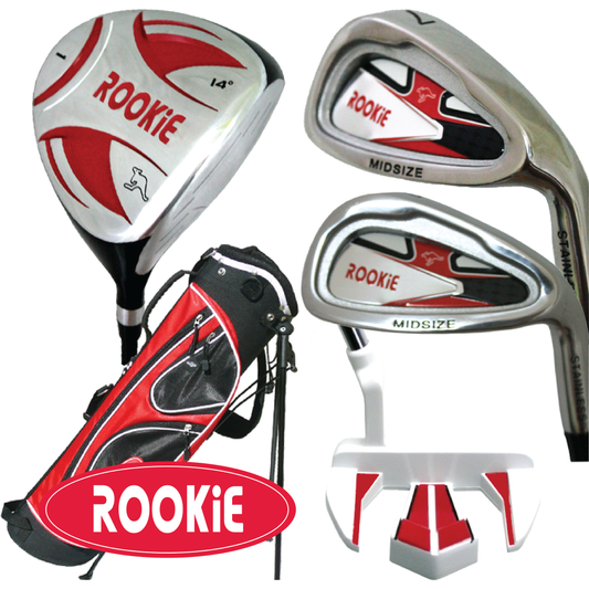 ROOKIE - KIDS SET- RIGHT HAND - 5 PCE RED