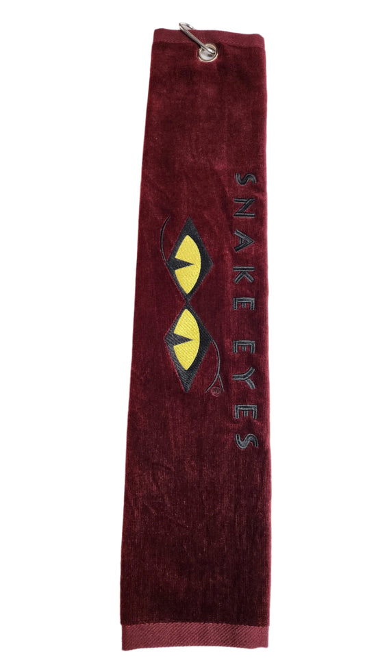 SNAKE EYES - GOLF TOWEL