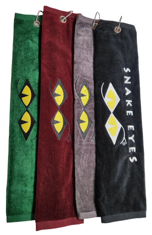 SNAKE EYES - GOLF TOWEL