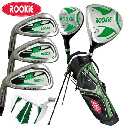 ROOKIE - KIDS SET- LEFT HAND - 7 PCE GREEN
