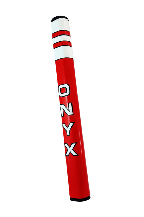 ONYX MIDSIZE PUTTER GRIP RED/WHITE 2