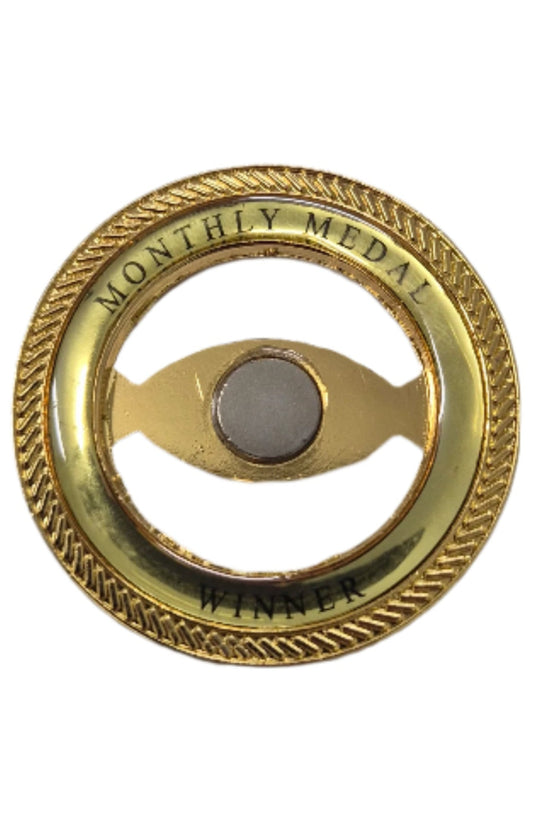 MONTHLY MEDAL - BALL MARKER - HOLDER