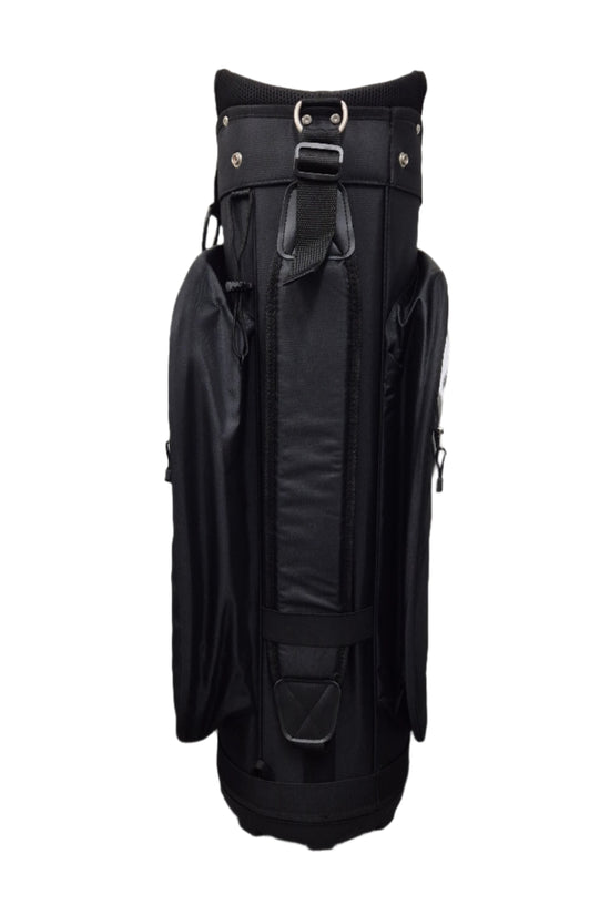 ONYX - CUSTOM GOLF BAG - Black/Sliver/Black Zips 2025