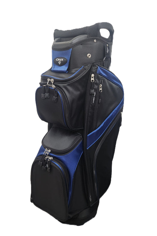 ONYX - CUSTOM GOLF BAG - Black/Royal Blue