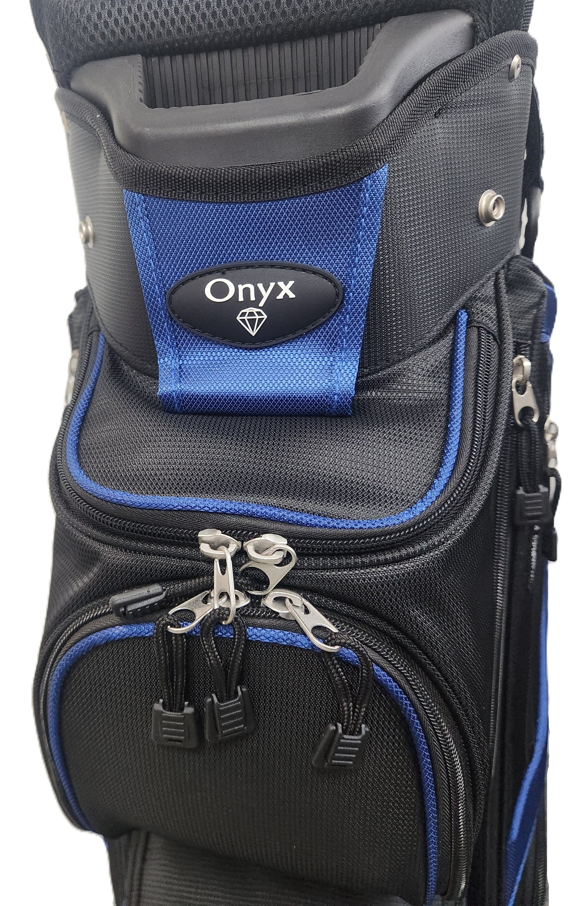 ONYX - CUSTOM GOLF BAG - Black/Royal Blue