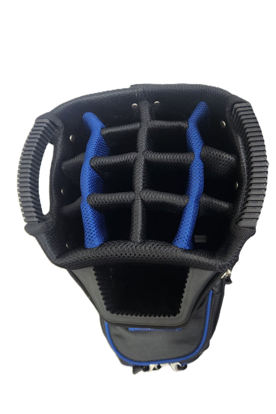 ONYX - CUSTOM GOLF BAG - Black/Royal Blue