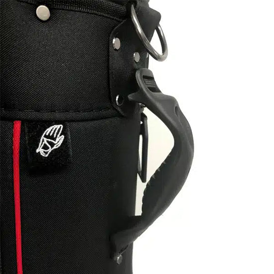 Snake Eyes - Roller Golf Travel Bag – Black/Red