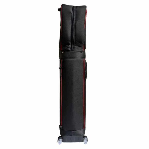 Snake Eyes - Roller Golf Travel Bag – Black/Red