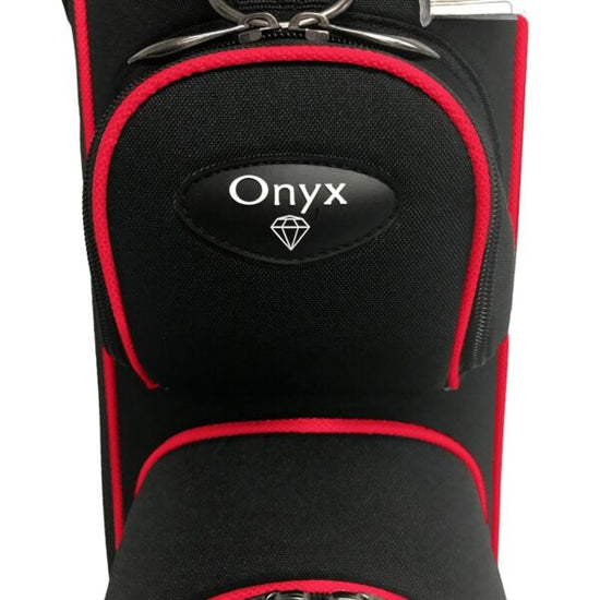 Onyx - Roller Golf Travel Bag – Black/Red