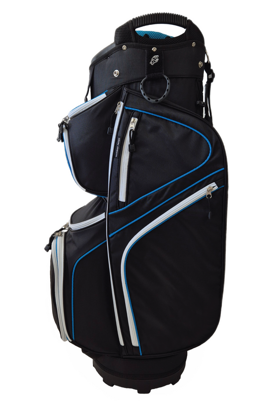 ONYX - CUSTOM GOLF BAG - BLACK/SKY