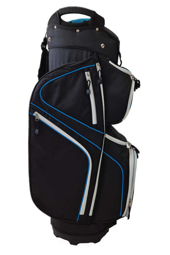 ONYX - CUSTOM GOLF BAG - BLACK/SKY