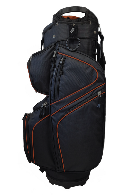 ONYX - CUSTOM GOLF BAG - BLACK/ORANGE