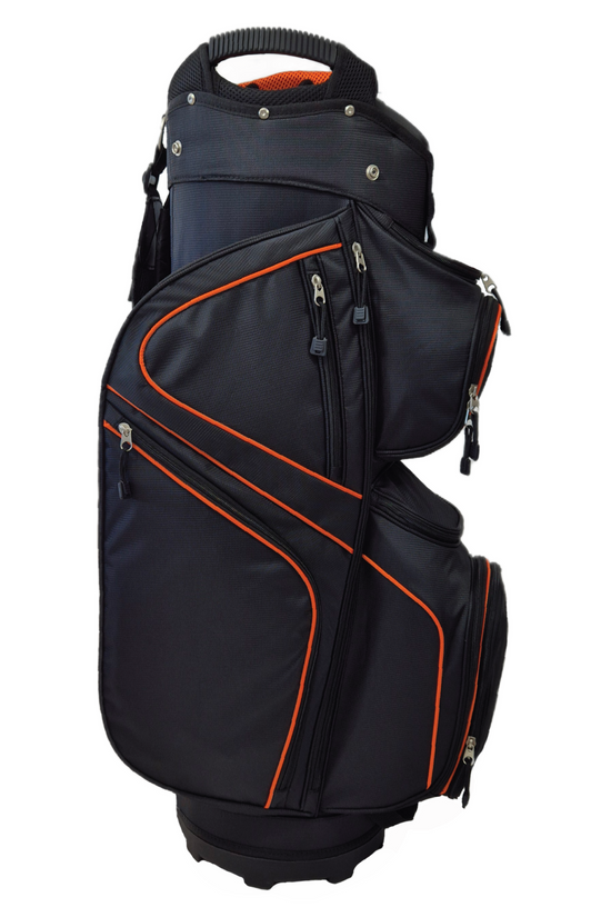 ONYX - CUSTOM GOLF BAG - BLACK/ORANGE