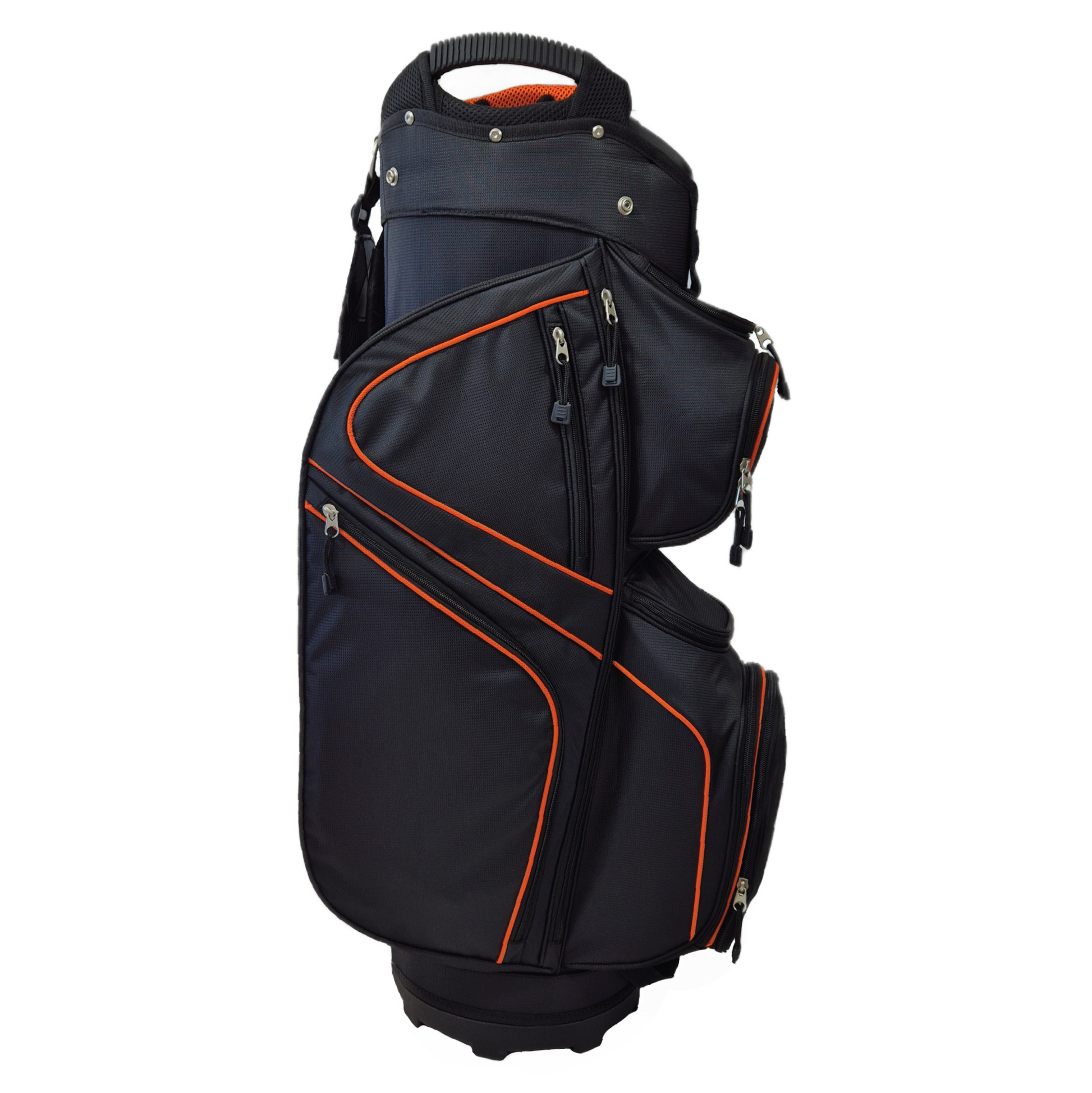 ONYX - CUSTOM GOLF BAG - BLACK/ORANGE