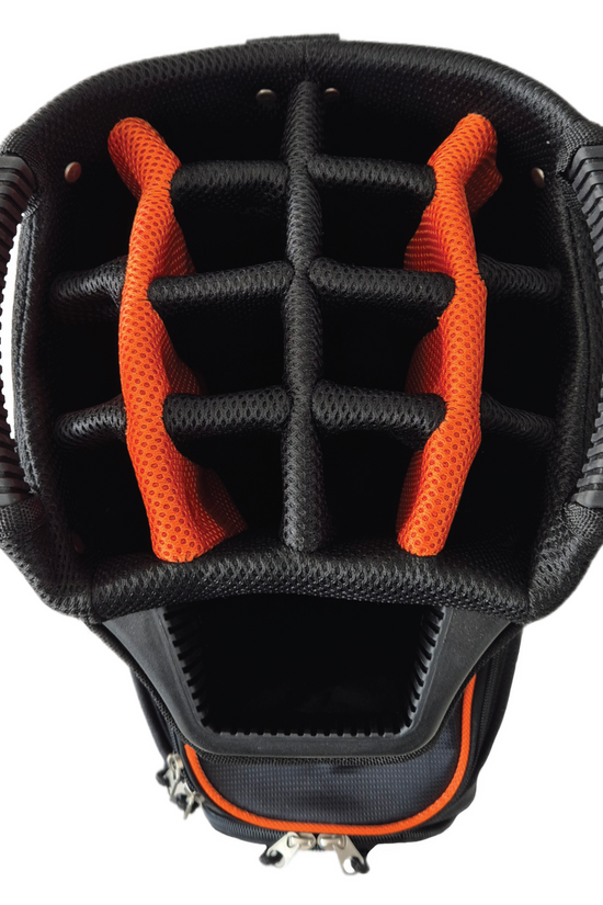 ONYX - CUSTOM GOLF BAG - BLACK/ORANGE