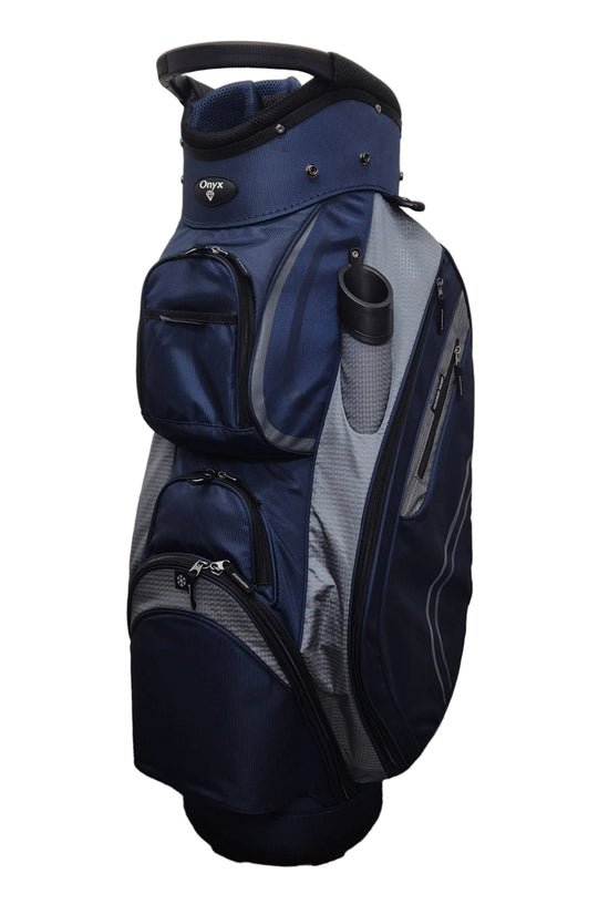 ONYX - SPYDER GOLF BAG - NAVY/CHARCOAL