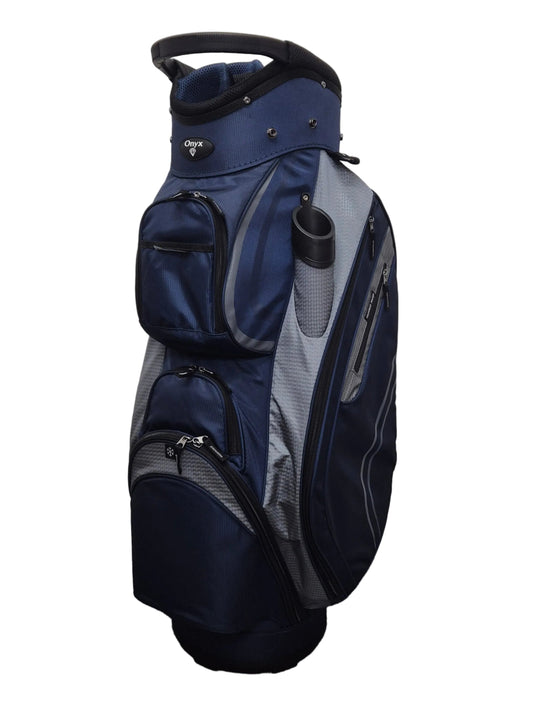 ONYX - SPYDER GOLF BAG - NAVY/CHARCOAL