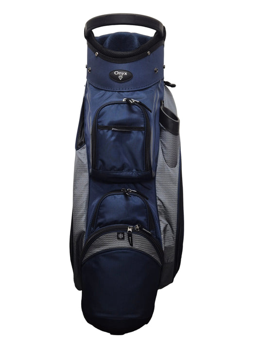 ONYX - SPYDER GOLF BAG - NAVY/CHARCOAL