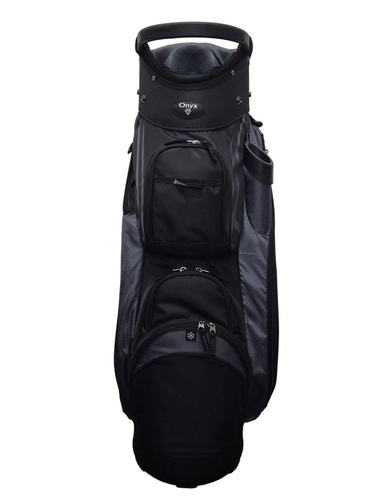 ONYX - SPYDER GOLF BAG - BLACK/DARK CHARCOAL
