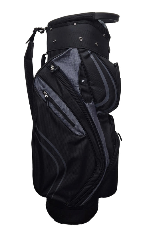ONYX - SPYDER GOLF BAG - BLACK/DARK CHARCOAL
