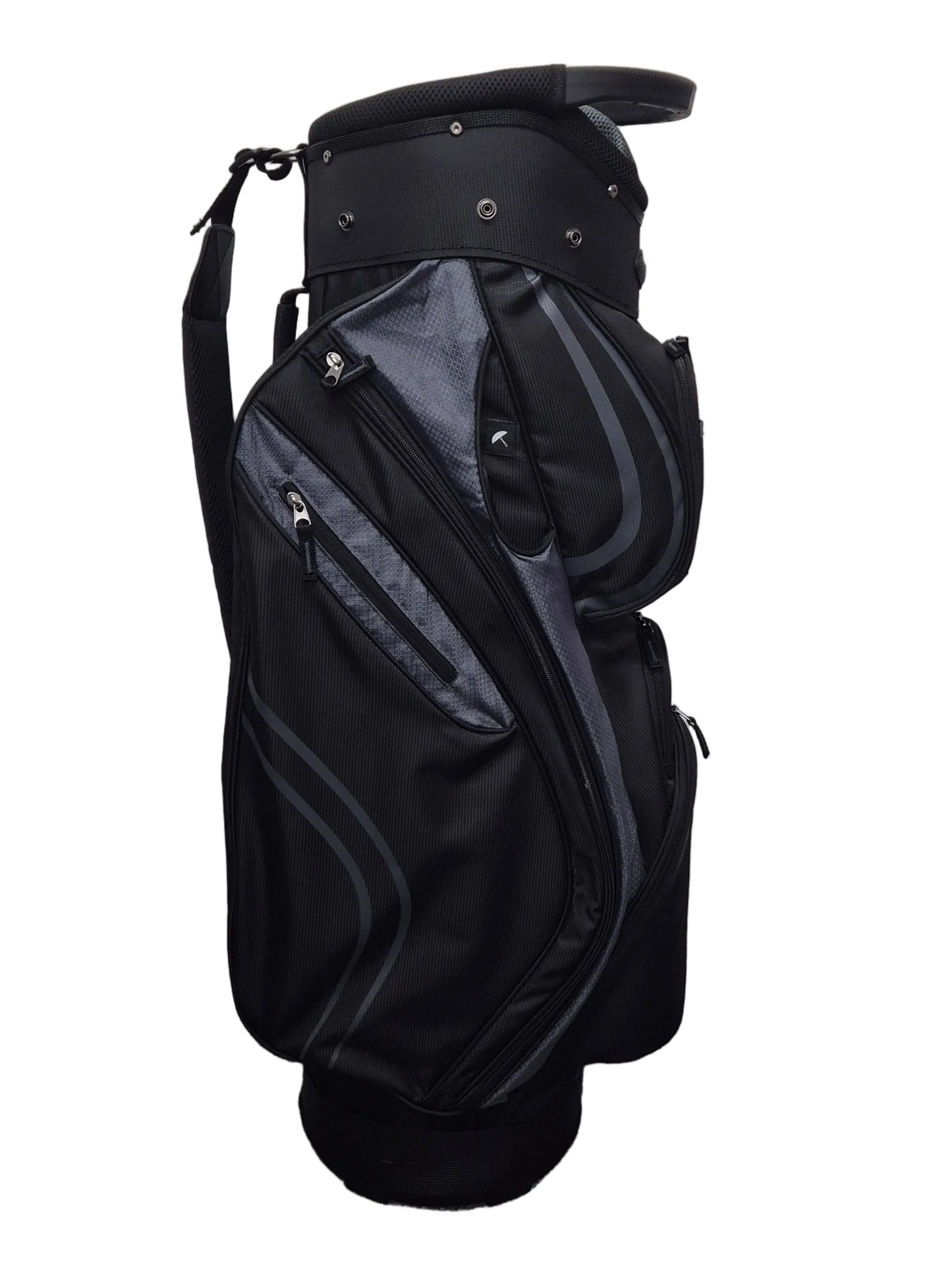 ONYX - SPYDER GOLF BAG - BLACK/DARK CHARCOAL