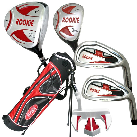 ROOKIE - KIDS SET- RIGHT HAND - 6 PCE RED - Hybrid option
