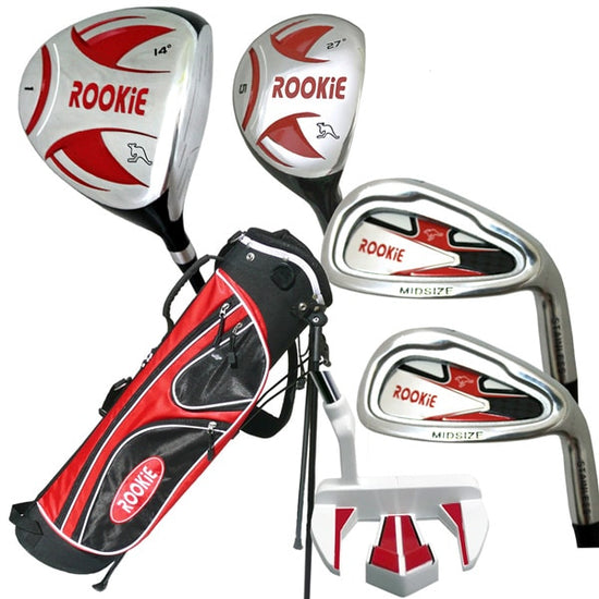 ROOKIE - KIDS SET- RIGHT HAND - 6 PCE RED - Hybrid option