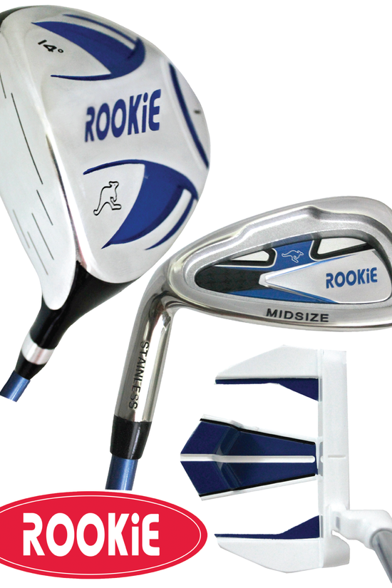 ROOKIE - KIDS SET -  LEFT HAND - 3 PCE BLUE