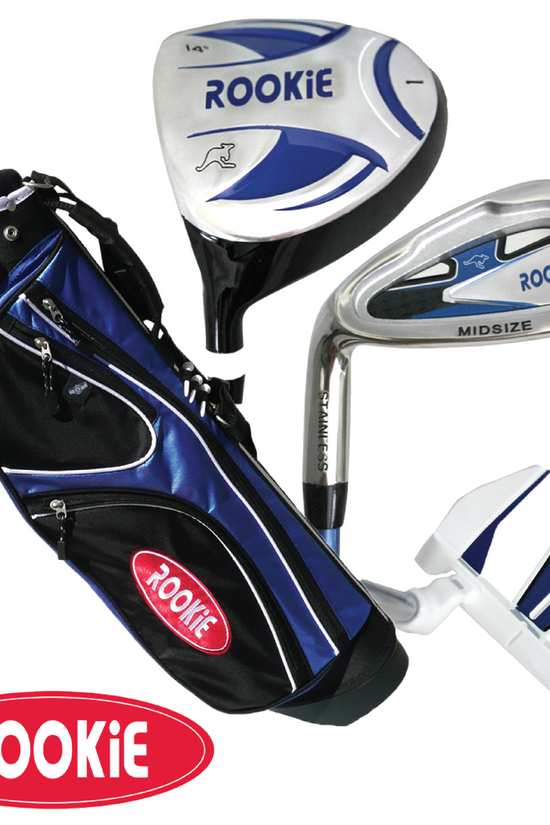 ROOKIE - KIDS SET- LEFT HAND - 4 PCE BLUE