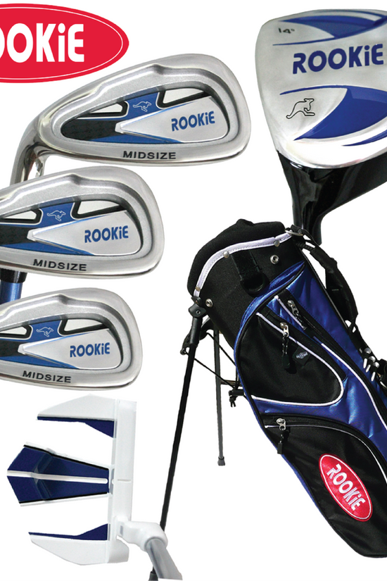 ROOKIE - KIDS SET- LEFT HAND - 6 PCE BLUE