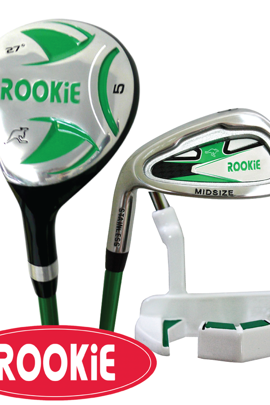 ROOKIE - KIDS SET - LEFT HAND - 3 PCE GREEN