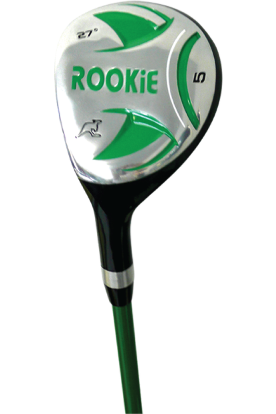 ROOKIE - KIDS SET - LEFT HAND - 3 PCE GREEN