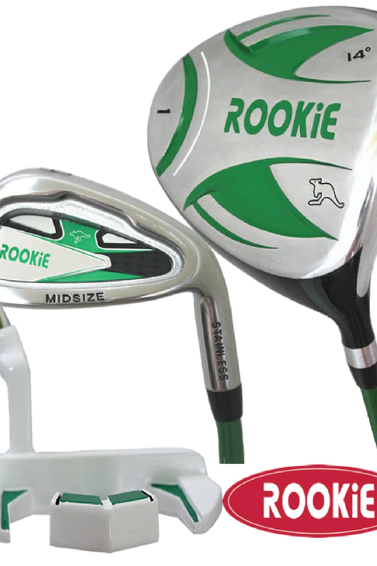 ROOKIE - KIDS SET -  RIGHT HAND - 3 PCE GREEN