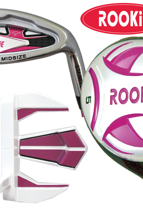 ROOKIE - KIDS SET- RIGHT HAND - 3 PCE PINK