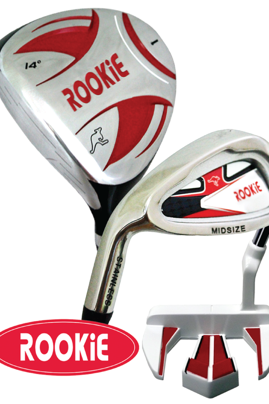 ROOKIE - KIDS SET- LEFT HAND - 3 PCE RED