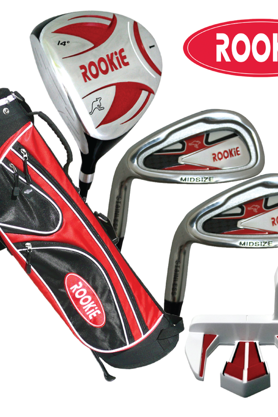 ROOKIE - KIDS SET- LEFT HAND - 5 PCE RED