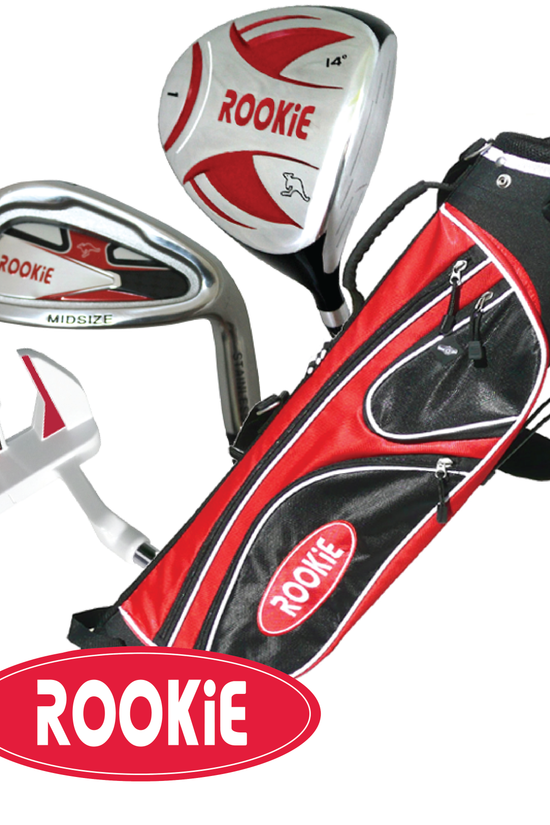 ROOKIE - KIDS SET- RIGHT HAND - 4 PCE RED