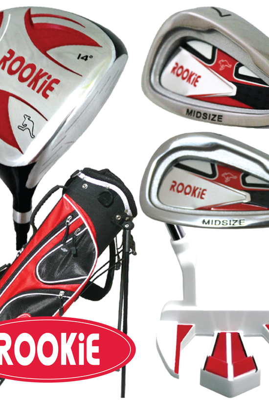 ROOKIE - KIDS SET- RIGHT HAND - 5 PCE RED