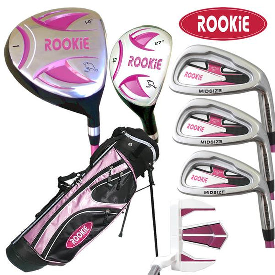 ROOKIE - KIDS SET- RIGHT HAND - 7 PCE PINK