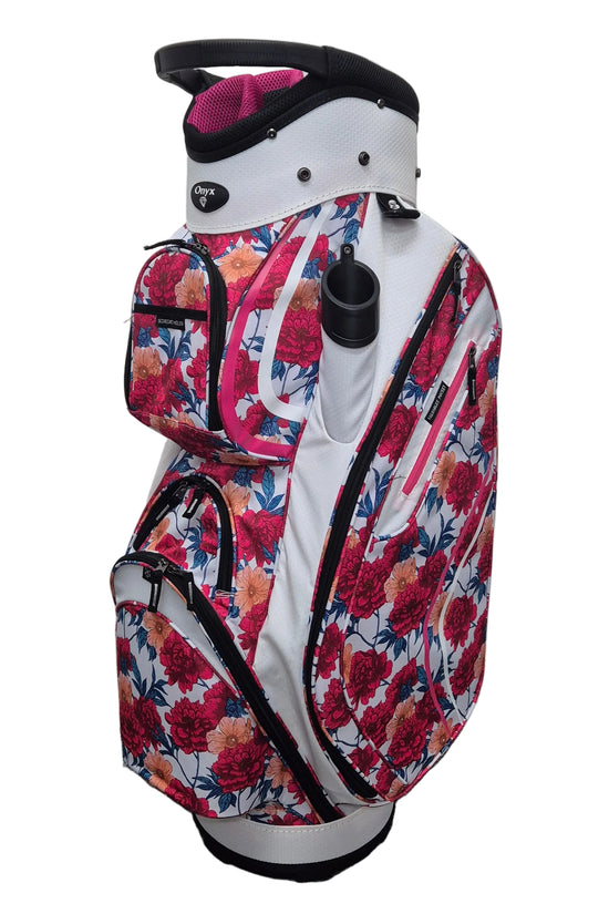 ONYX - SPYDER BAG - WHITE/FLOWER