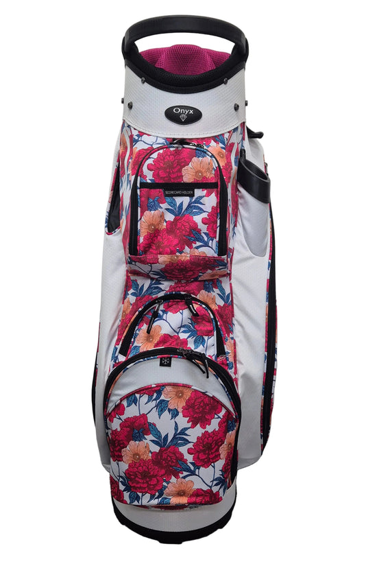 ONYX - SPYDER BAG - WHITE/FLOWER