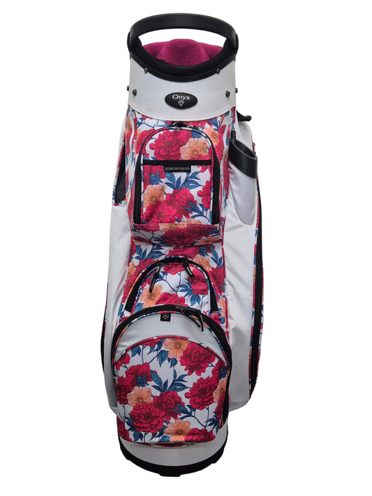 ONYX - SPYDER BAG - WHITE/FLOWER