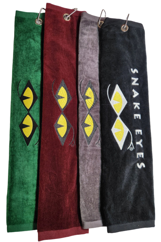 SNAKE EYES - GOLF TOWEL